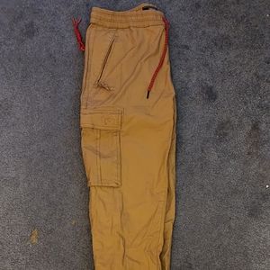 Mens straight fit cargo pants